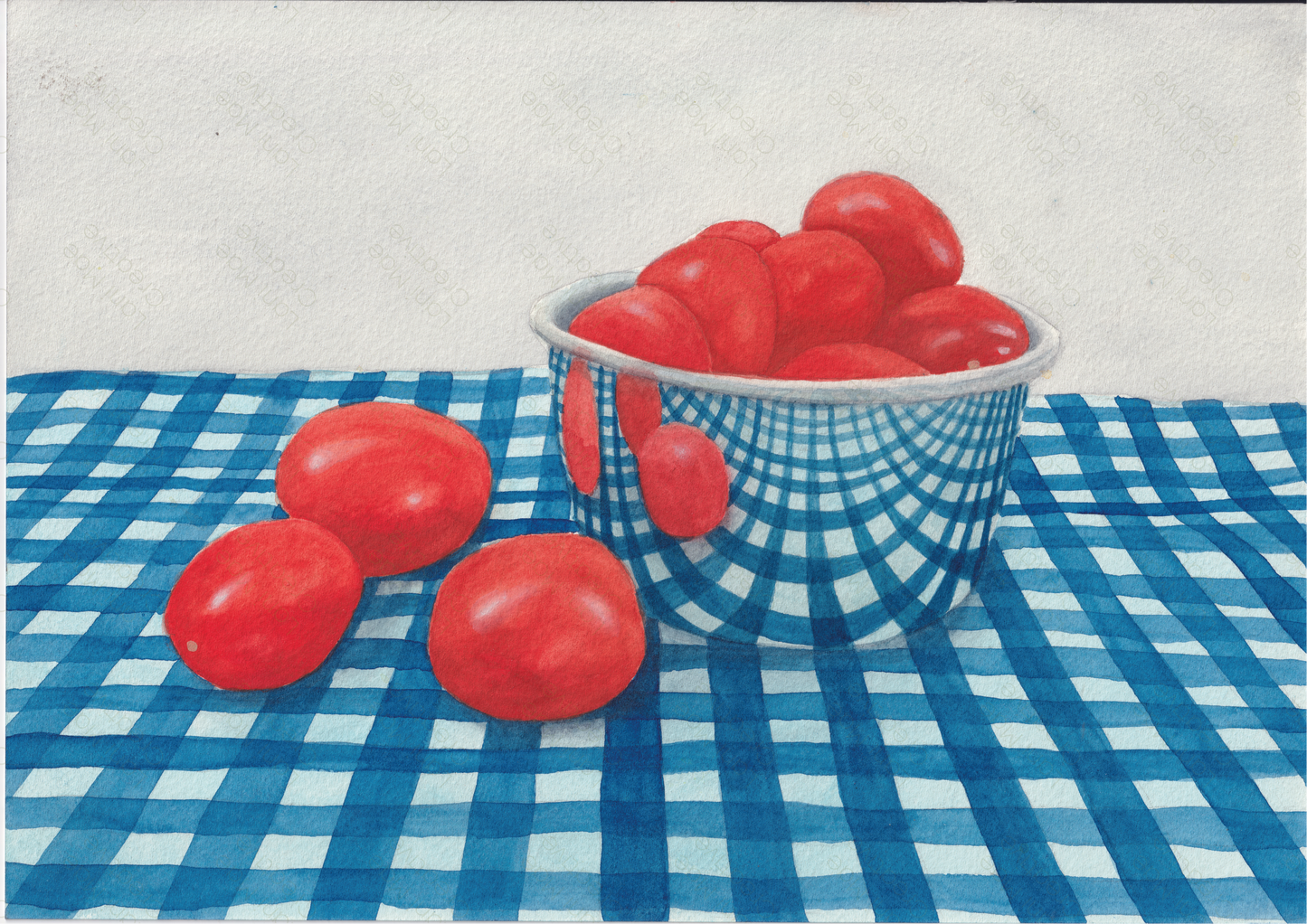 Tomato Reflections Fine Art Print