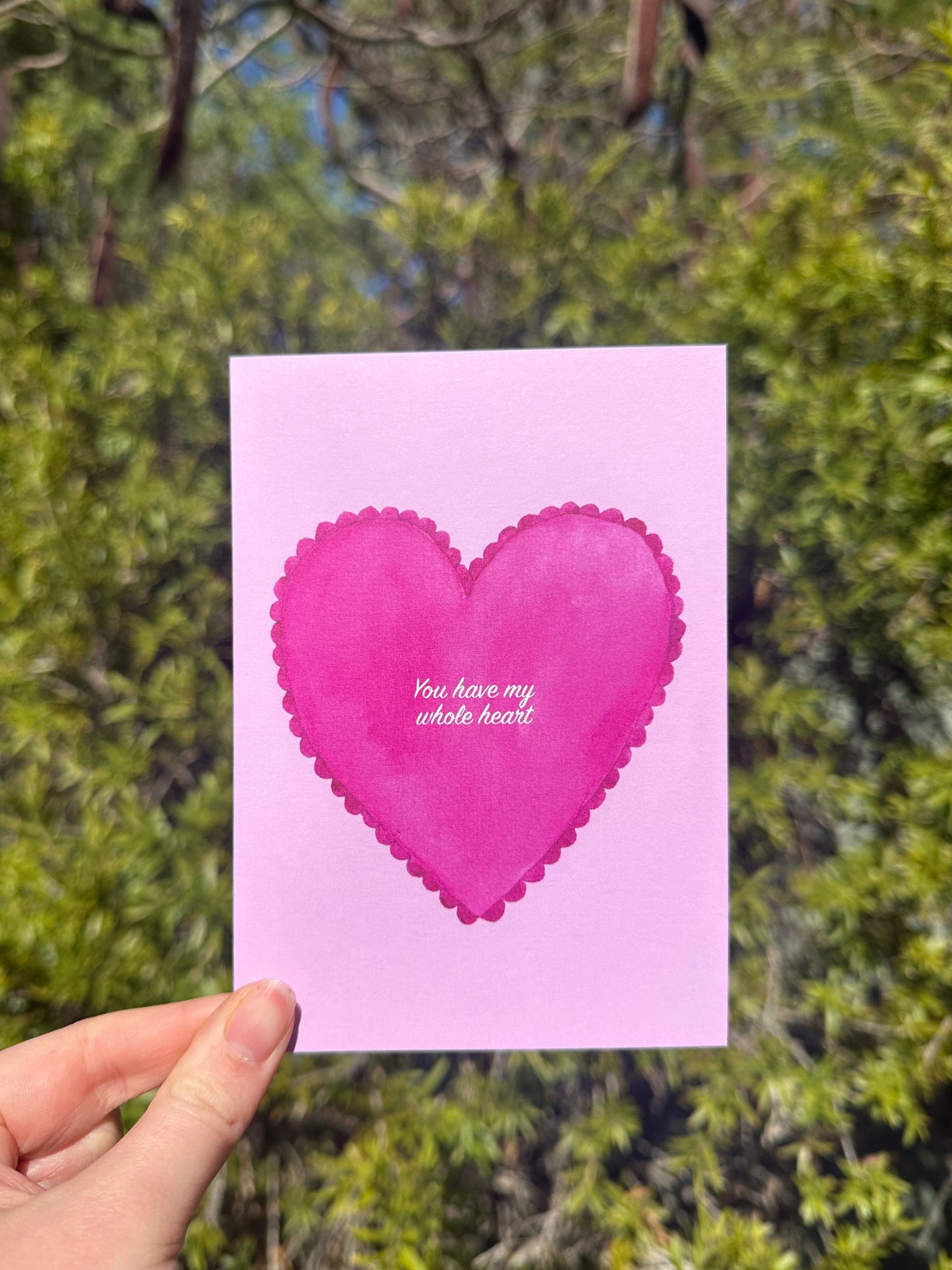 Heart Greeting Card