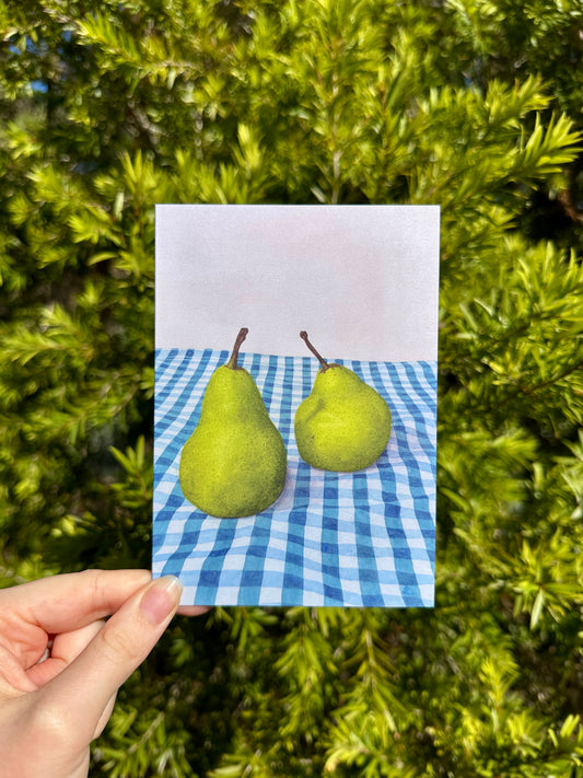 Pair of Pears Greeting Card
